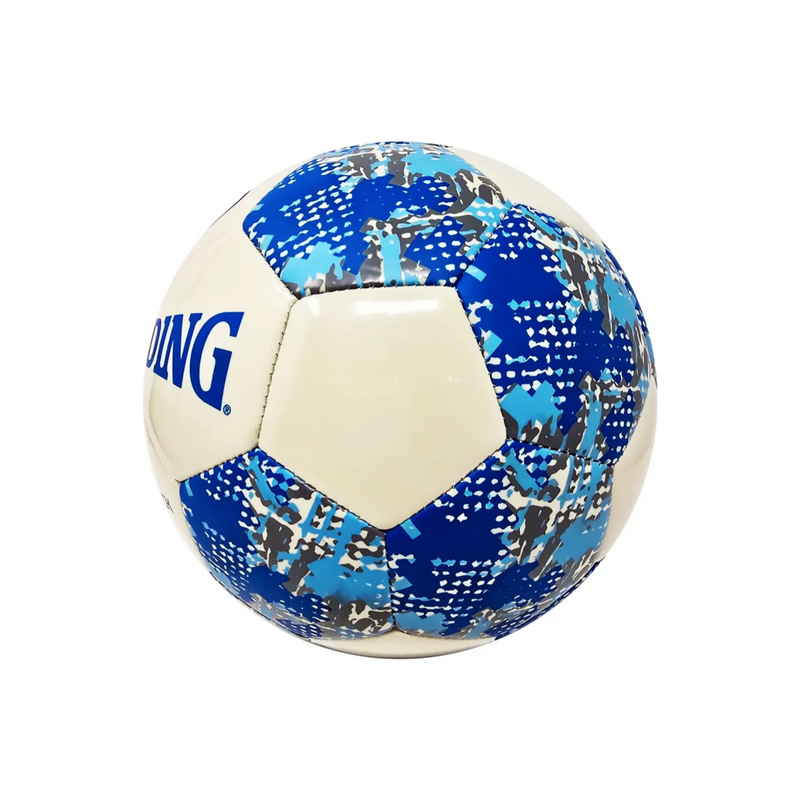 Balón de Fútbol Spalding Attack Medida 5 Color Azul/Blanco