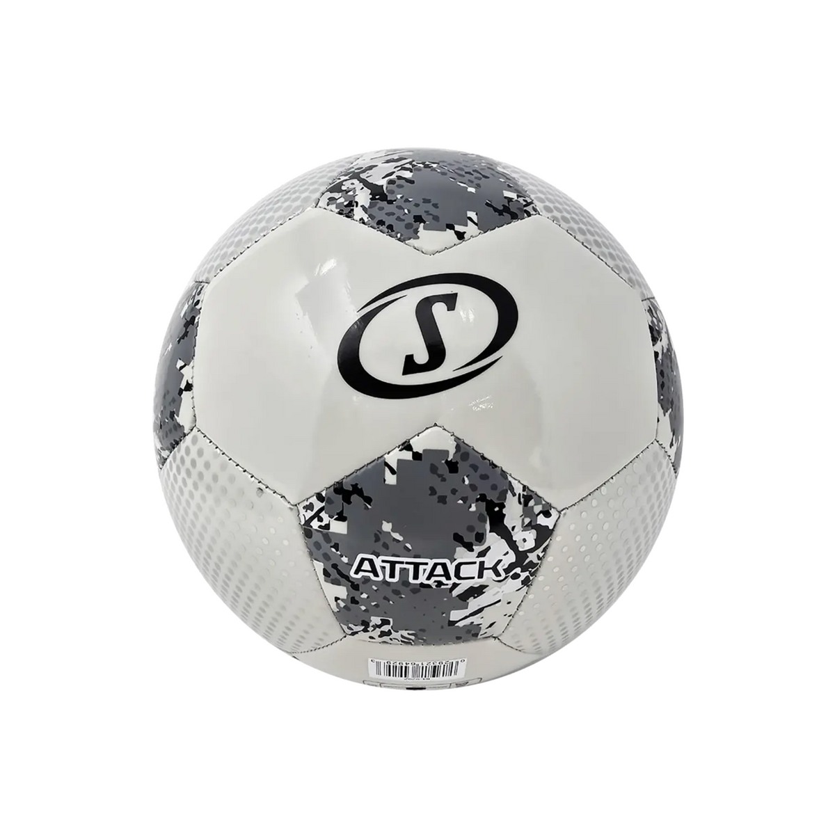 Balón de Fútbol Spalding Attack Medida 5 Color Blanco/Gris