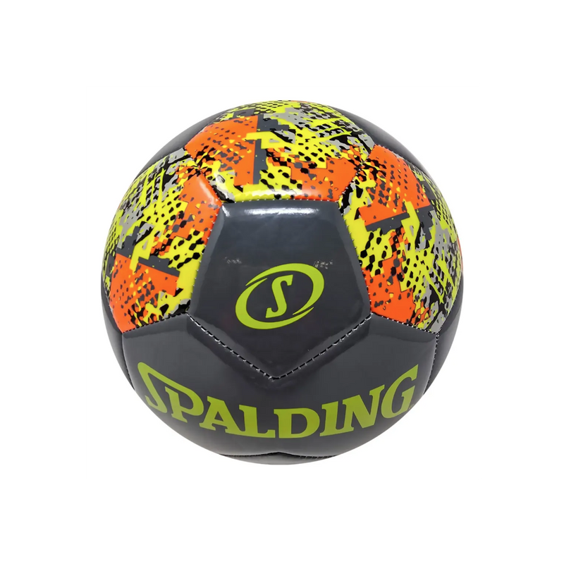 Balón de Fútbol Spalding Attack Medida 5 Color Gris/Naranja