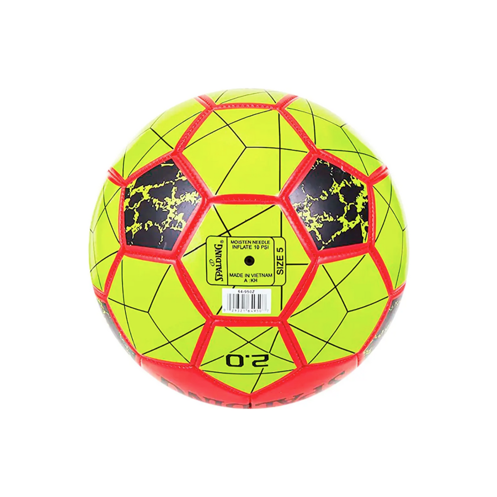 Balón de Fútbol Spalding 2.0 Medida 5 Color Amarillo