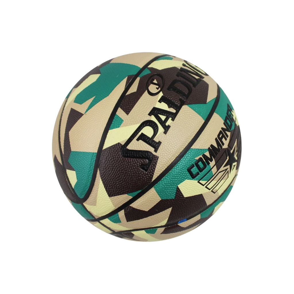 Balón de Básquetbol Spalding Commander Medida 7 Color Militar