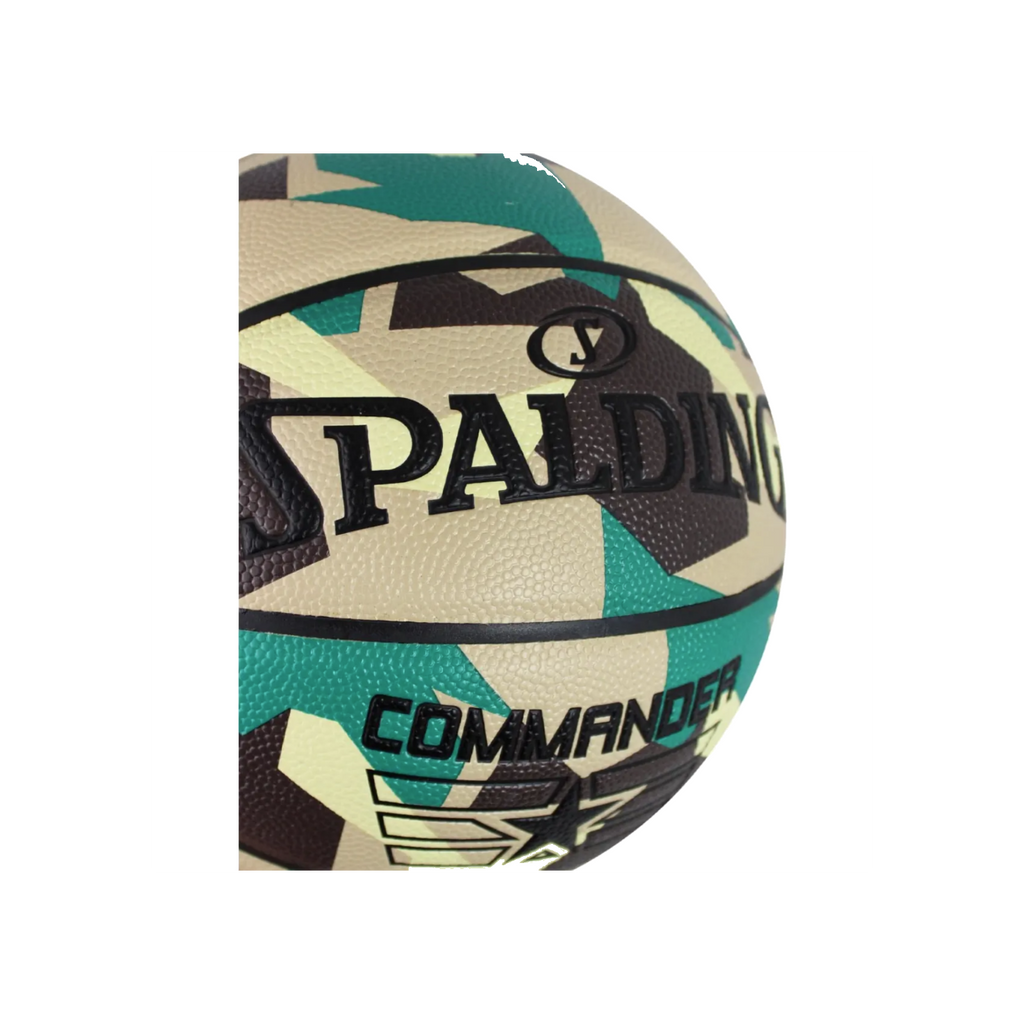 Balón de Básquetbol Spalding Commander Medida 7 Color Militar