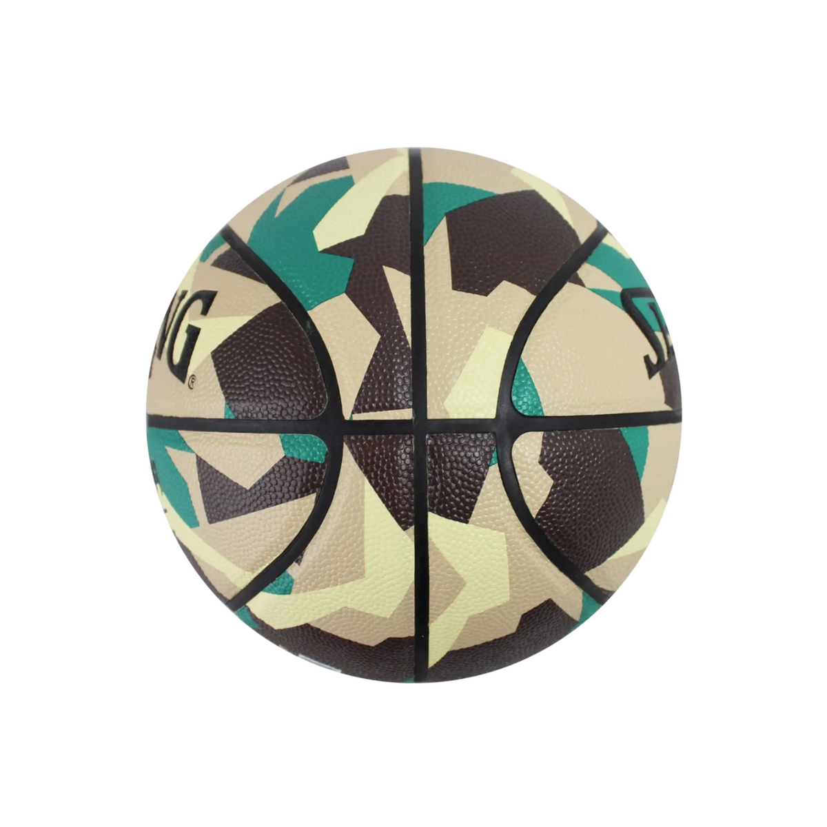 Balón de Básquetbol Spalding Commander Medida 7 Color Militar