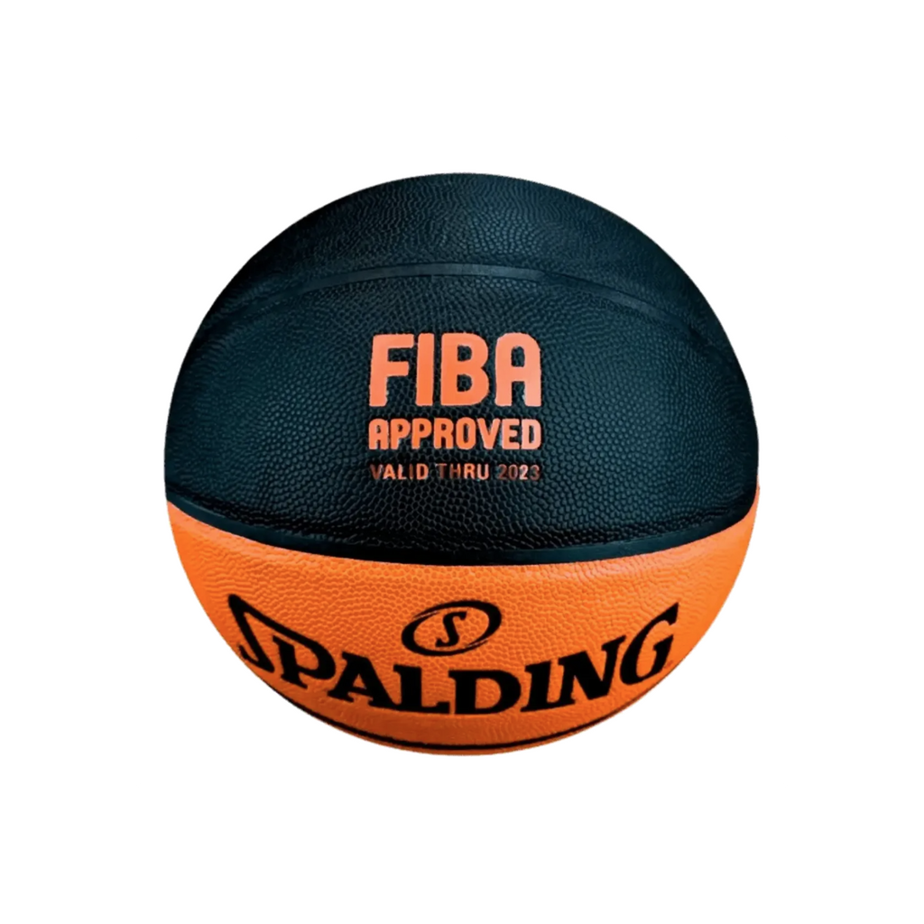 Balón de Básquetbol Spalding React Fiba TF-250 Medida 7 Color Naranja/Negro