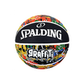 Balón de Básquetbol Spalding Graffiti Medida 7 Color Negro/Amarillo