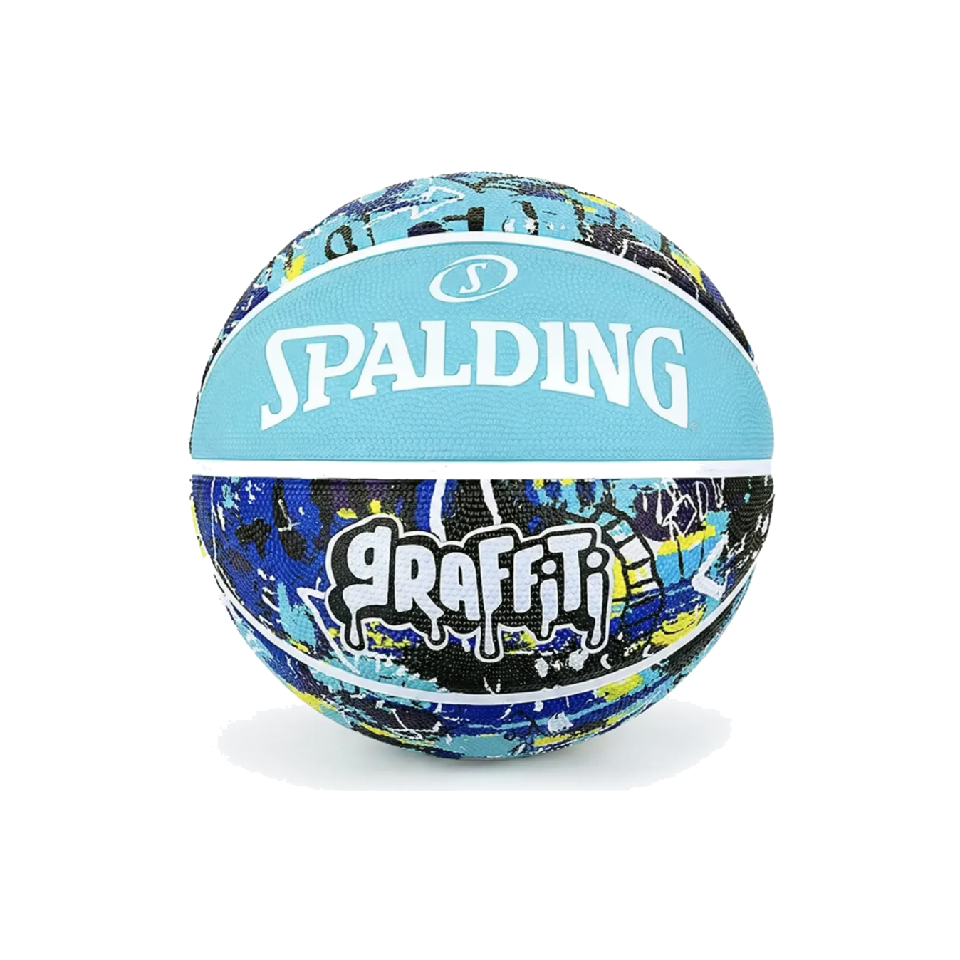 Balón de Básquetbol Spalding Graffiti Medida 7 Color Negro/Azul