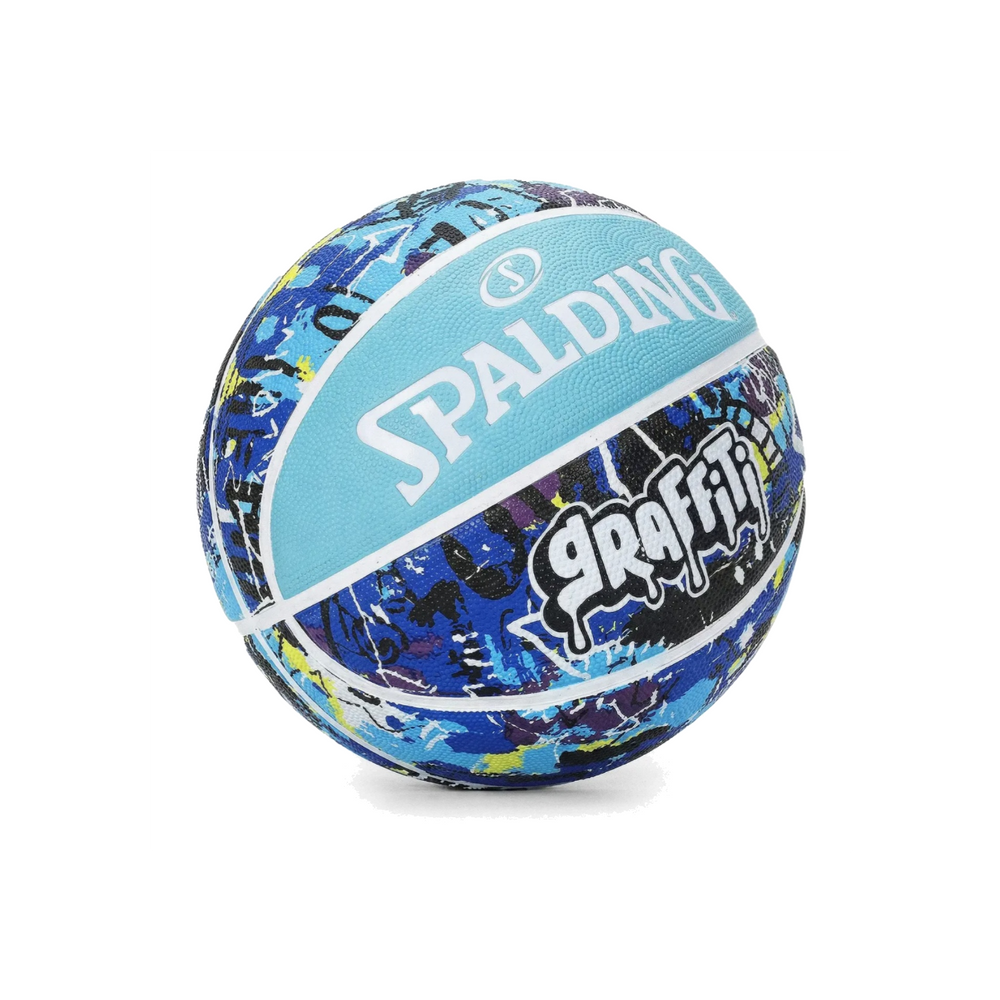 Balón de Básquetbol Spalding Graffiti Medida 7 Color Negro/Azul