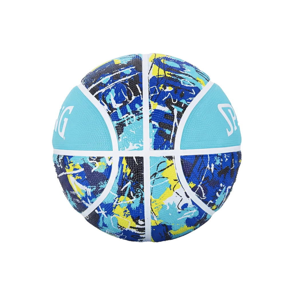 Balón de Básquetbol Spalding Graffiti Medida 7 Color Negro/Azul