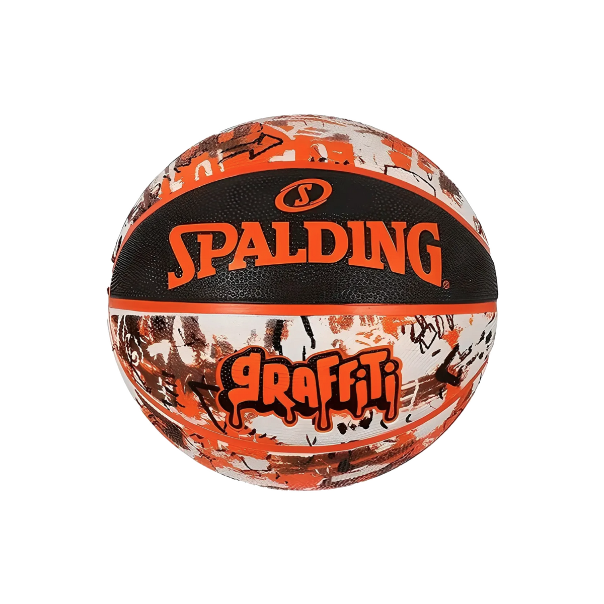 Balón de Básquetbol Spalding Graffiti Medida 7 Color Naranja