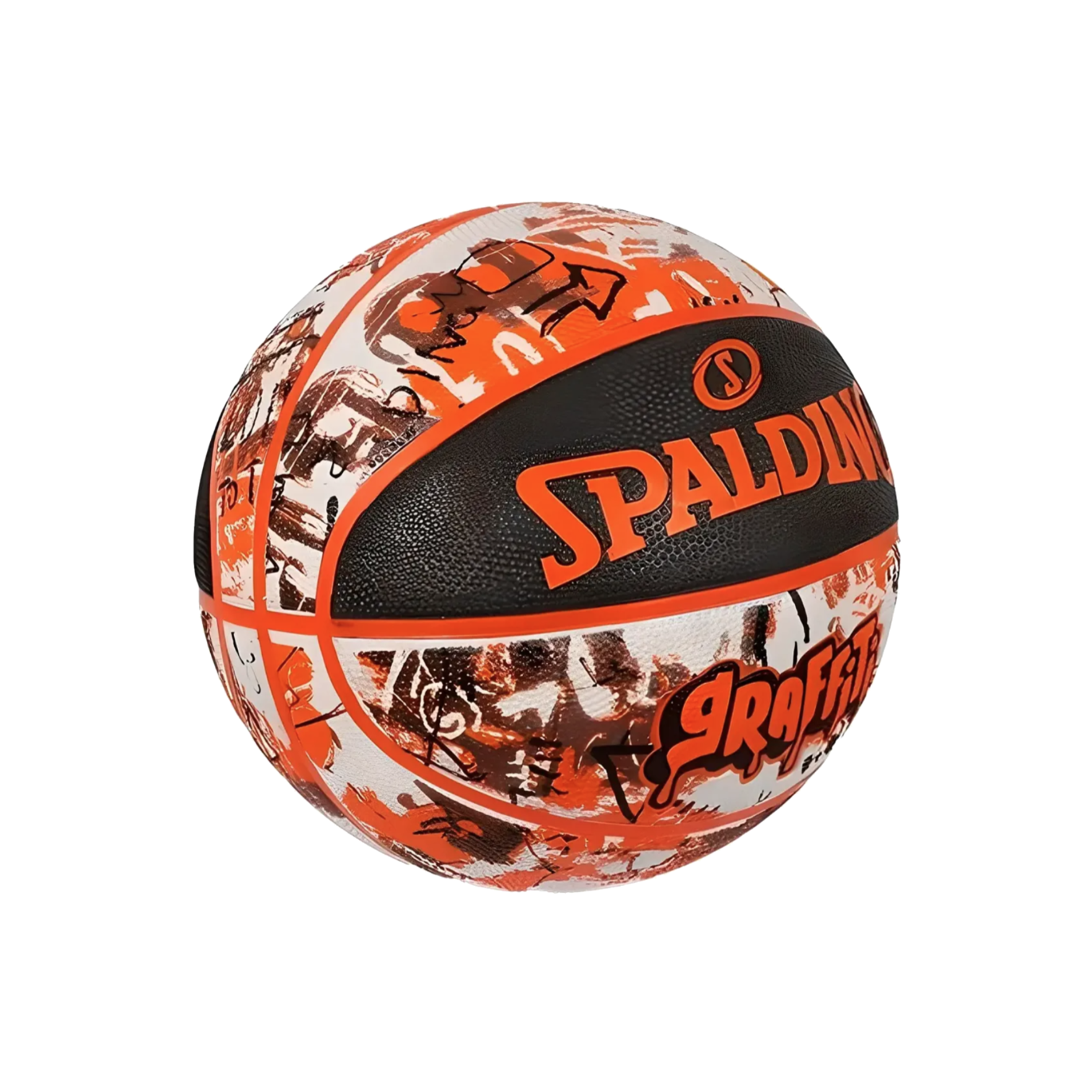 Balón de Básquetbol Spalding Graffiti Medida 7 Color Naranja