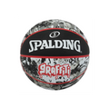 Balón de Básquetbol Spalding Graffiti Medida 7 Color Negro/Rojo