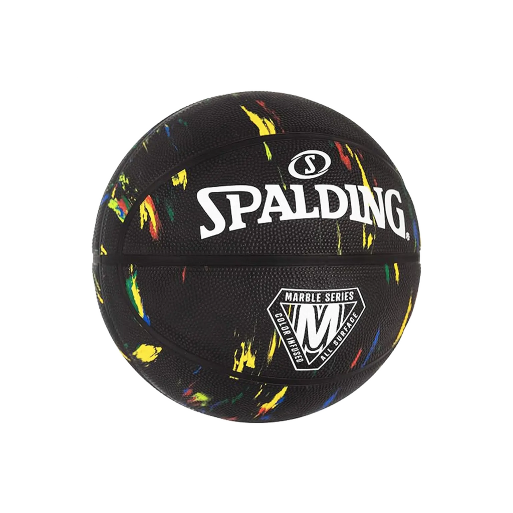 Balón de Básquetbol Spalding Marble Series Medida 7 Color Negro