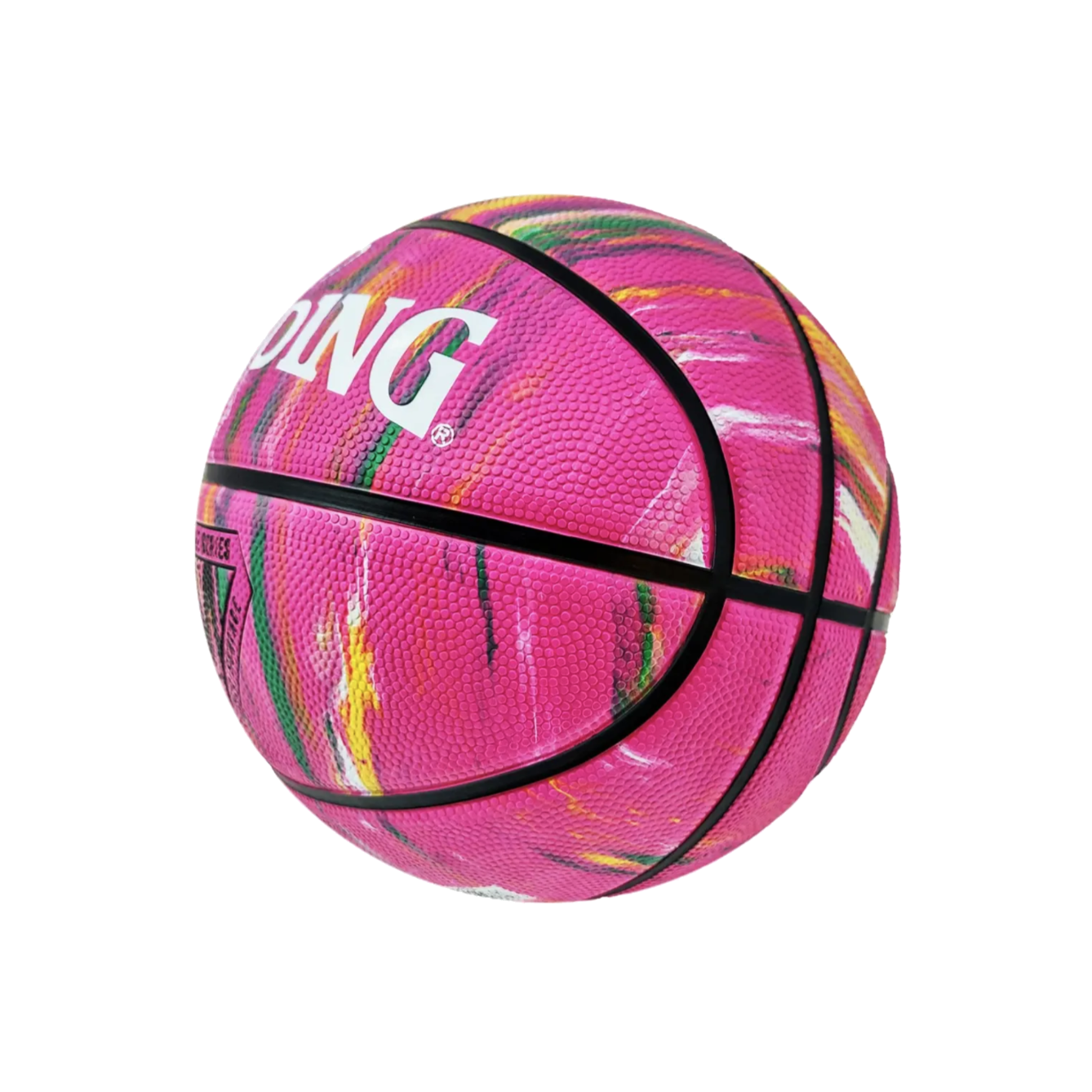 Balón de Básquetbol Spalding Marble Series Medida 6 Color Rosa