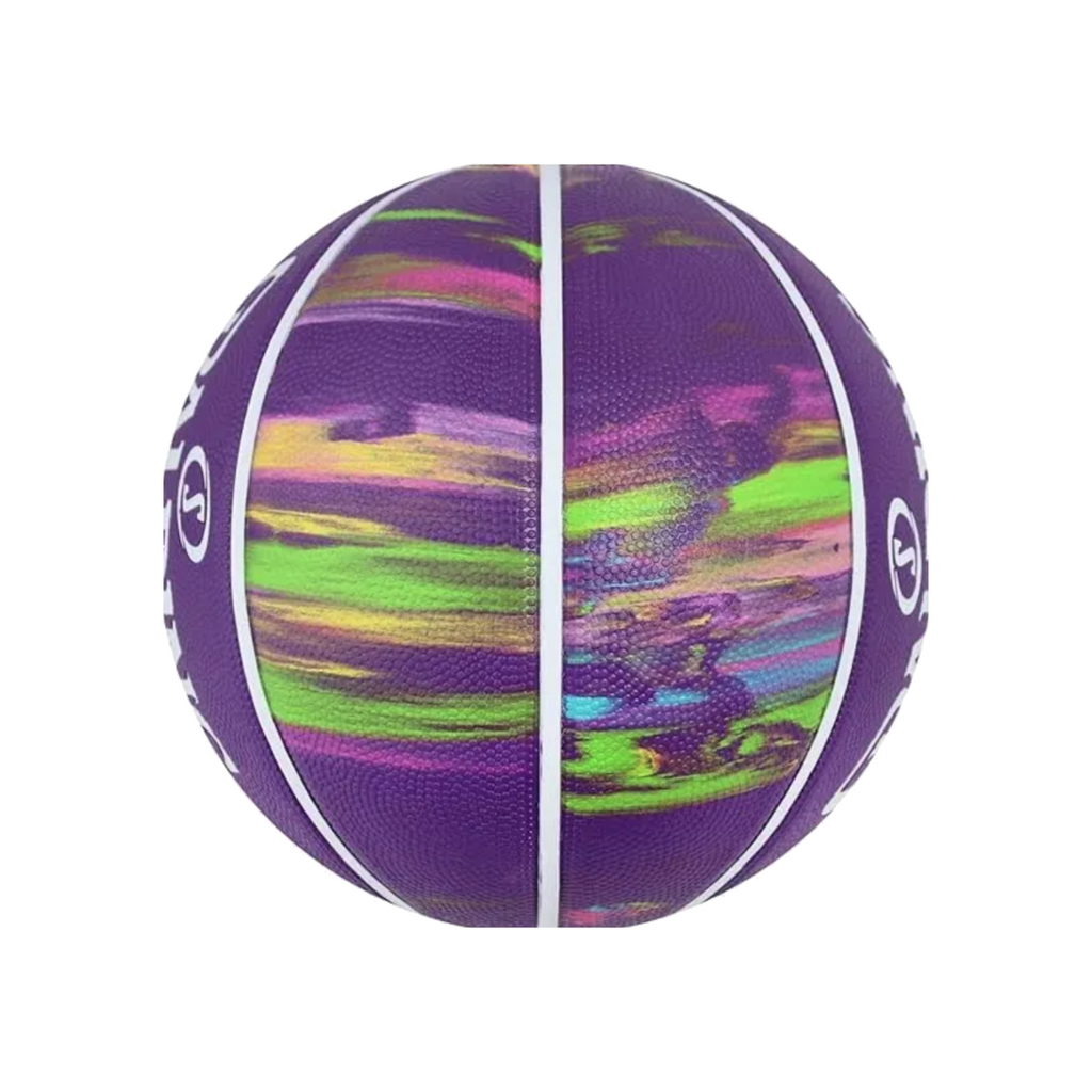 Balón de Básquetbol Spalding Marble Series Medida 6 Color Morado