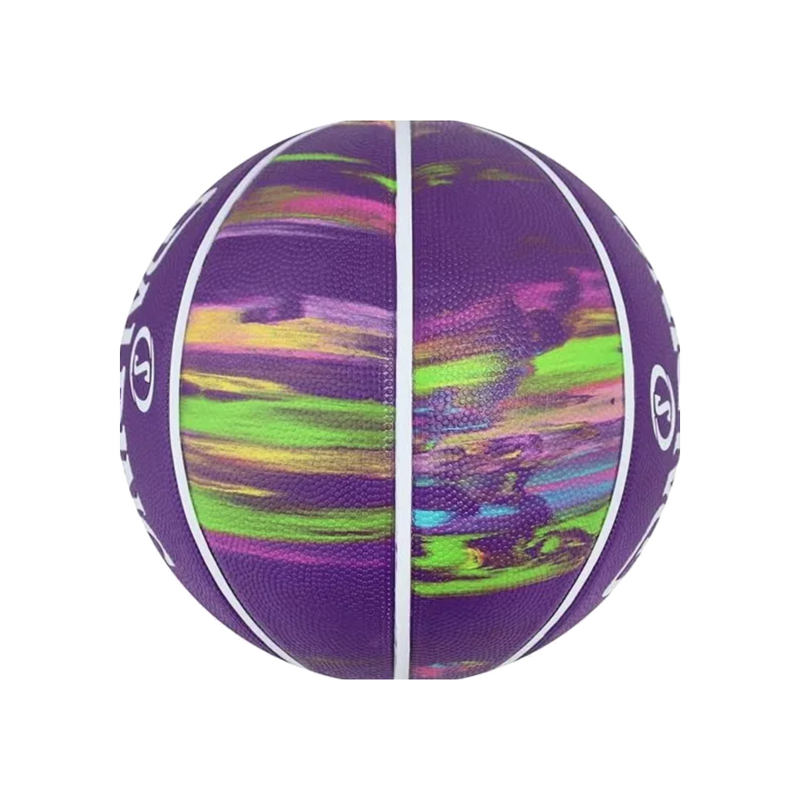 Balón de Básquetbol Spalding Marble Series Medida 6 Color Morado