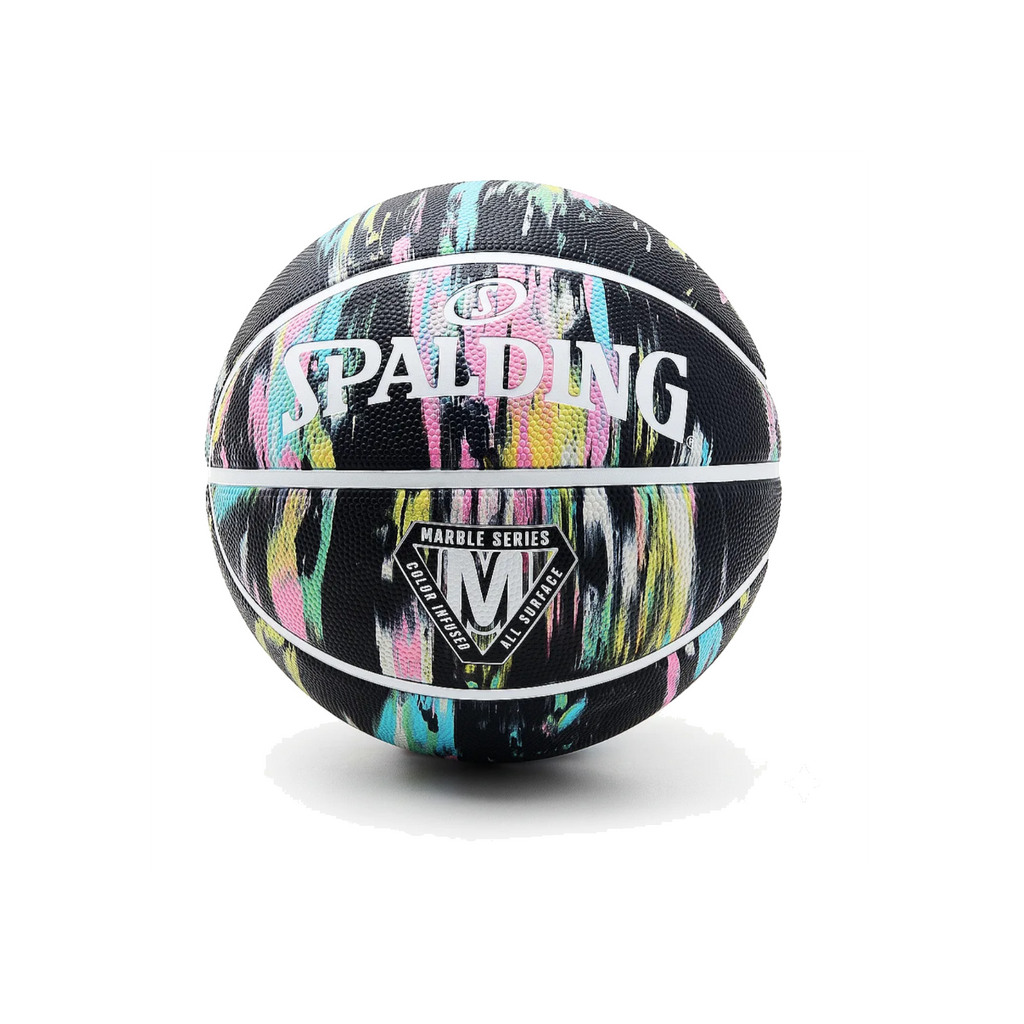 Balón de Básquetbol Spalding Marble Series Medida 6 Color Negro