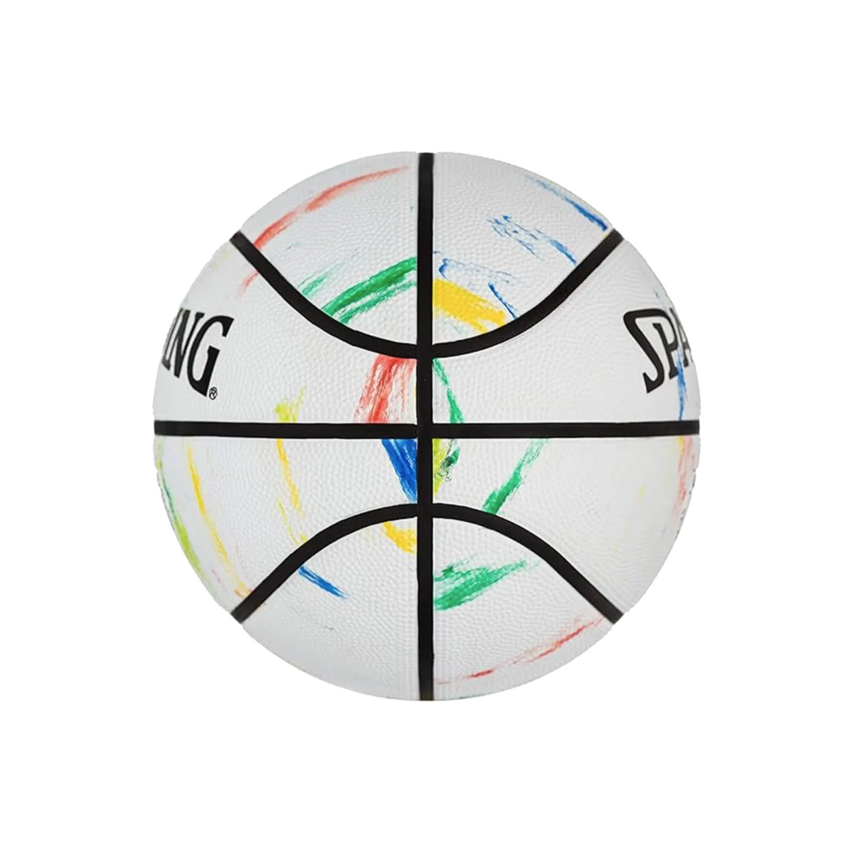 Balón de Básquetbol Spalding Marble Series Medida 5 Color Blanco
