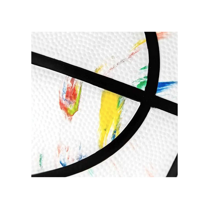 Balón de Básquetbol Spalding Marble Series Medida 5 Color Blanco