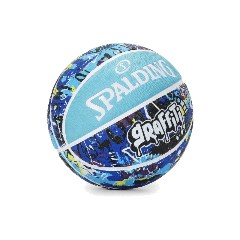 Balón de Básquetbol Spalding Graffiti Medida 6 Color Azul