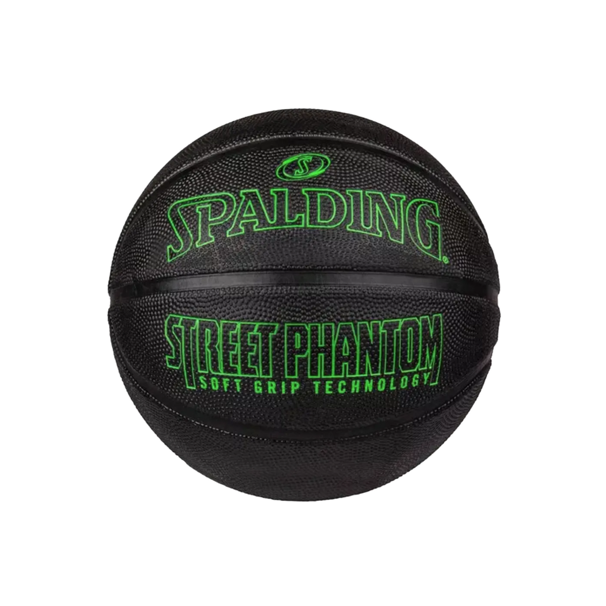 Balón de Básquetbol Spalding Phantom Medida 7 Color Verde/Negro