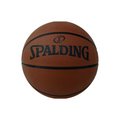 Balón de Básquetbol Spalding Basic Medida 7 Color Café