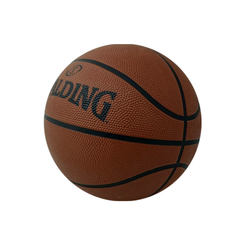 Balón de Básquetbol Spalding Basic Medida 7 Color Café