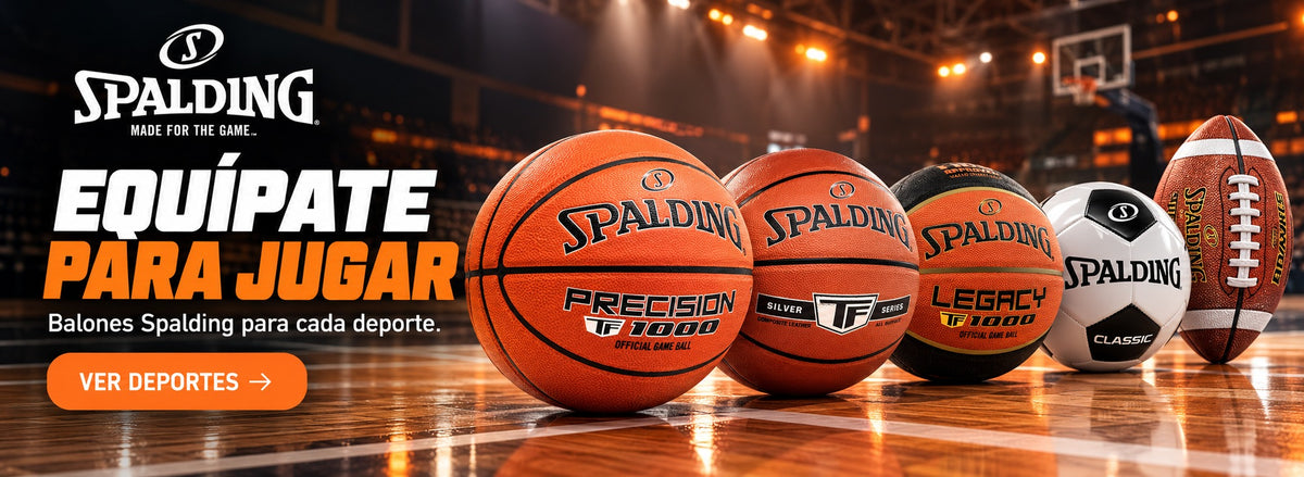 Spalding, equípate para jugar. Ver deportes
