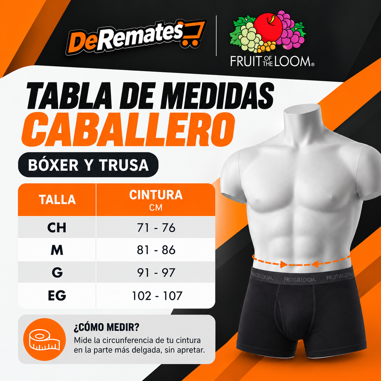 Guía de tallas