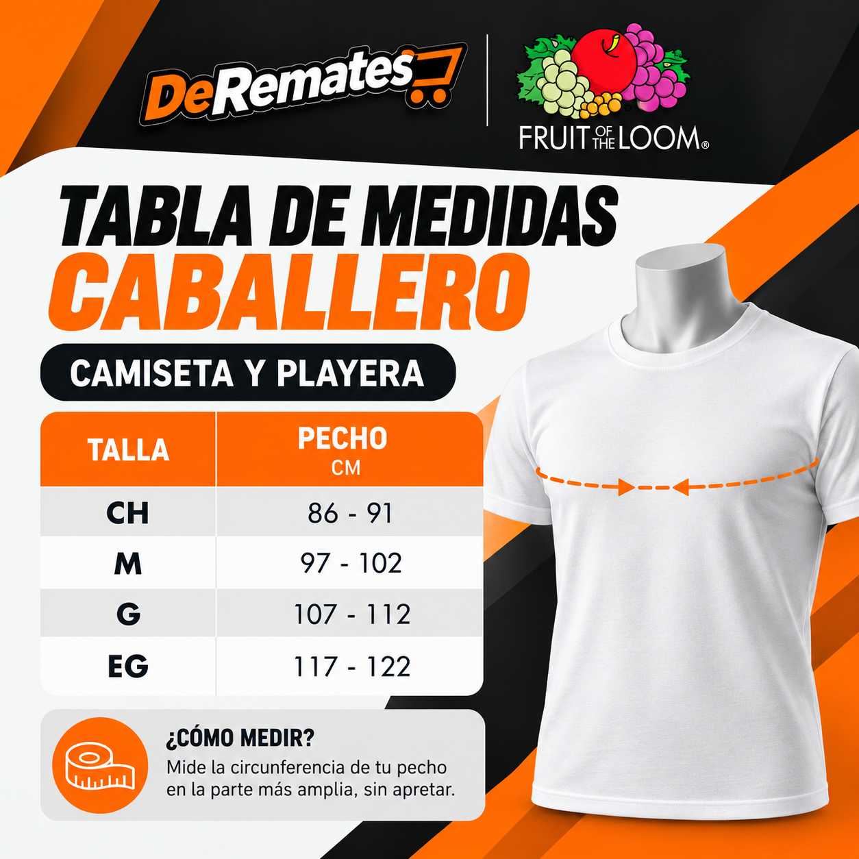 Guía de tallas