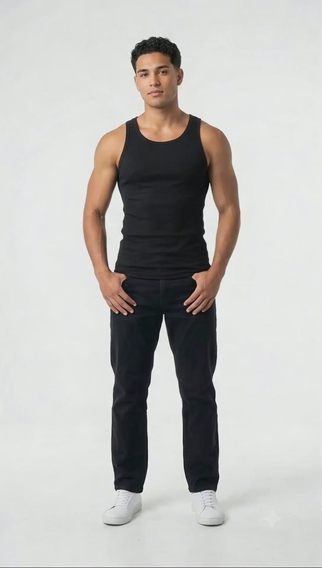 Camiseta Atlética Fruit of the Loom Caballero 4P2601M 4Pz