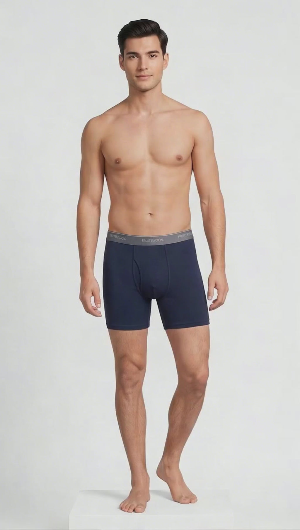 Boxer Ajustado Fruit of the Loom Caballero Blbb76M Azules